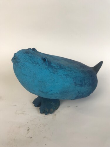 Escultura titulada "Bluvola" por Armando D'Andrea, Obra de arte original, Arcilla