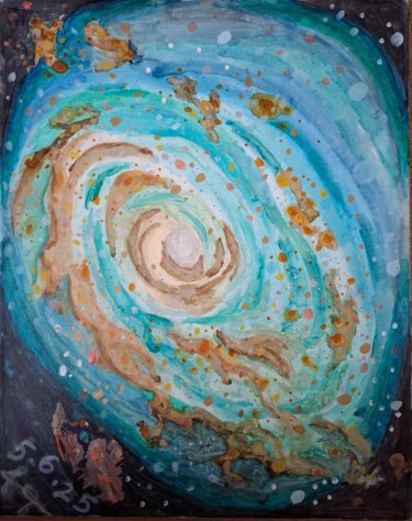 제목이 "via lactea"인 미술작품 Aniko로, 원작, 수채화
