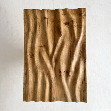 Sculpture titled "Smallsand" by Lionel Le Coq, Original Artwork, Wood
