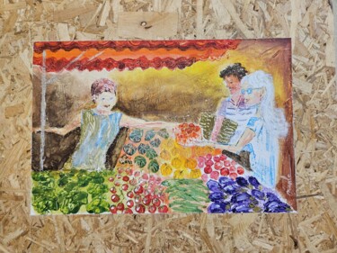 제목이 "Les Marchés - 15"인 미술작품 Dan로, 원작, 아크릴