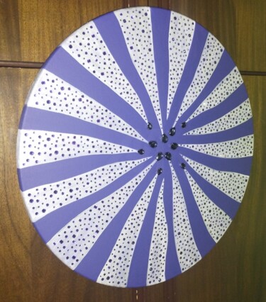 Картина под названием "Night Dew" - Nataliia Kutikhina (natel), Подлинное произведение искусства, Акрил