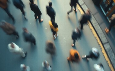 Psychology Of Crowds Digital Arts με τίτλο "Psychology Of Crowds" από Vanda Lehel (V A N D E E), Αυθεντικά έργα τέχνης, Εικόνα που δημιουργήθηκε…