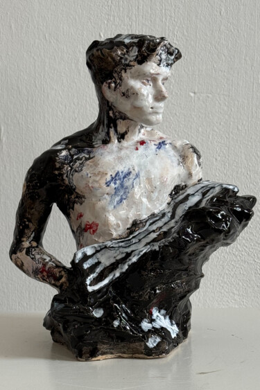 Sculpture intitulée "To the Flesh" par Sergey Sovkov, Œuvre d'art originale, Céramique