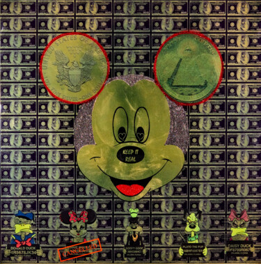 "Keep it Real II" başlıklı Tablo Diederik Van Apple tarafından, Orijinal sanat, 2D Dijital Çalışma