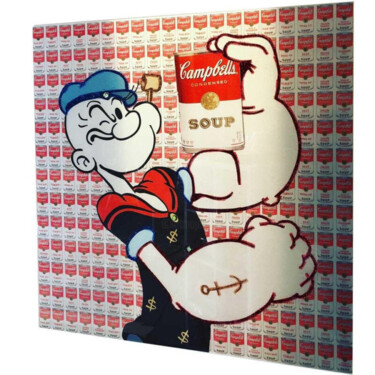 Картина под названием "Love Soup" - Diederik Van Apple, Подлинное произведение искусства, 2D Цифровая Работа