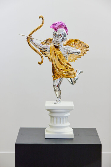 제목이 "Cupido"인 조형물 Diederik Van Apple로, 원작, 주조