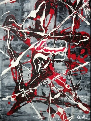 Digital Arts titled "WarHead: Tribute to…" by Gaboriau Gérald, Original Artwork, Acrylic