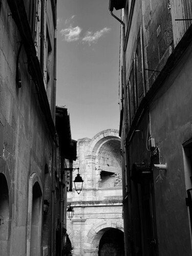 제목이 "Arles - Arènes au d…"인 사진 Loeber-Bottero로, 원작, 디지털