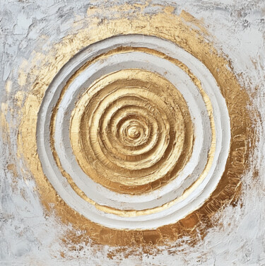 数字艺术 标题为“Golden Radiance — A…” 由Yuliya Samoilava (JuliettaArt), 原创艺术品, AI生成的图像