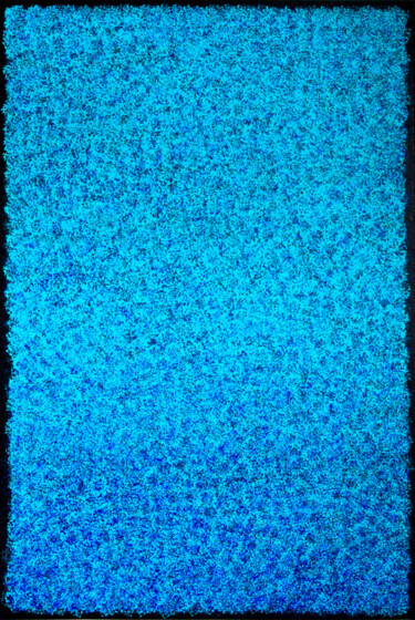 Schilderij getiteld "Ethereal Realm - 3" door Stefan Fierros, Origineel Kunstwerk, Acryl Gemonteerd op Frame voor houten bra…