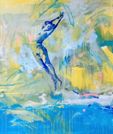 Leap of Becoming Картина под названием "Leap of Becoming" - Zakhar Shevchuk, Подлинное произведение искусства, Акрил