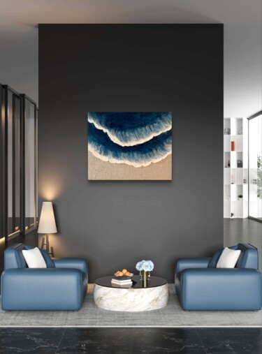 Siesta Rhythm Pintura intitulada "Siesta Rhythm" por Natalia Mcmillian, Obras de arte originais, Acrílico