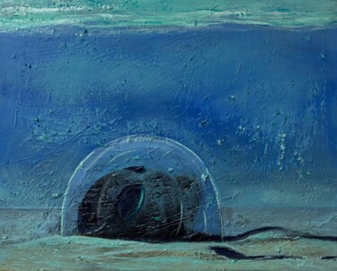 "Awaiting for awaken…" başlıklı Tablo Natasha Kochart tarafından, Orijinal sanat, Akrilik Ahşap Sedye çerçevesi üzerine mont…