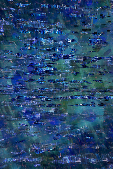 Digital Arts titled "Annaration III" by Altnacht, Original Artwork, 3D Modeling Mounted on Aluminium