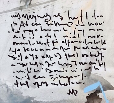 Pittura intitolato "Notorious notes nob…" da Milto Sideris, Opera d'arte originale, Acrilico