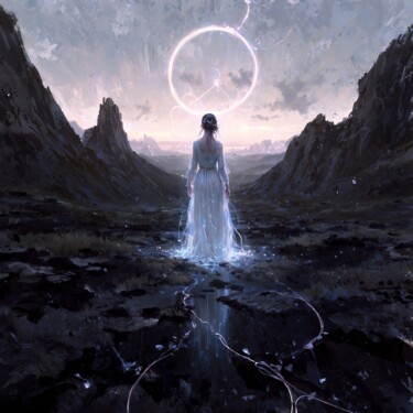 Цифровое искусство под названием "Raid stellaire" - Pavel Apilat, Подлинное произведение искусства, 2D Цифровая Работа