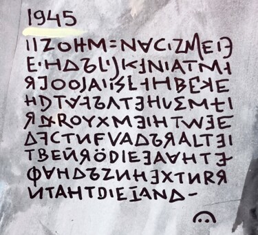 Pintura intitulada "Notorious notes nob…" por Milto Sideris, Obras de arte originais, Acrílico