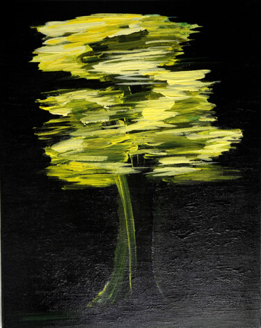 Pintura intitulada "The Blonde Dancer" por Zita Altrichter, Obras de arte originais, Acrílico Montado em Armação em madeira