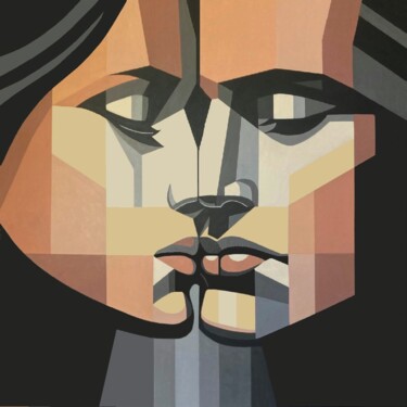 Peinture intitulée "LOVE" par Alain Maters, Œuvre d'art originale, Acrylique Monté sur Châssis en bois