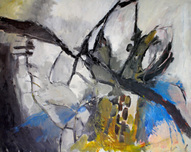 Pittura intitolato "Composition 929" da Engelina Zandstra, Opera d'arte originale, Acrilico