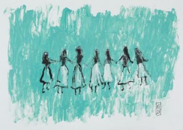 "Dance" başlıklı Tablo Ilia Glebov tarafından, Orijinal sanat, Akrilik