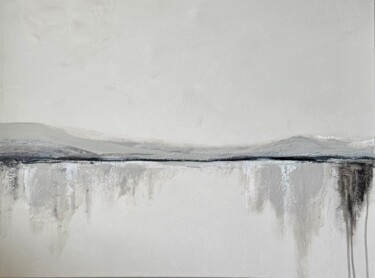 Schilderij getiteld "hush" door Alla Ai, Origineel Kunstwerk, Acryl Gemonteerd op Frame voor houten brancard