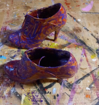 제목이 "Chaussures Urbano"인 디자인 Roberto Urbano로, 원작, 부속품