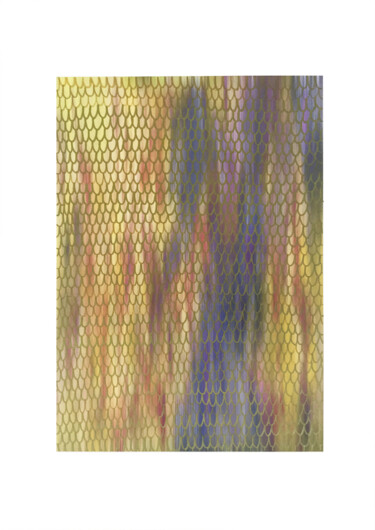 绘画 标题为“Butterfly Gum Study” 由Jennifer Bell, 原创艺术品, 丙烯