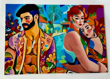"DuoSummer0022025" başlıklı Dijital Sanat Alcorart Alcor tarafından, Orijinal sanat, Dijital Kolaj
