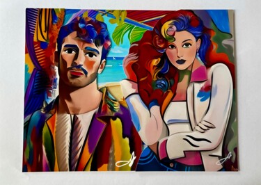 "DuoSummer0042025" başlıklı Dijital Sanat Alcorart Alcor tarafından, Orijinal sanat, Dijital Kolaj
