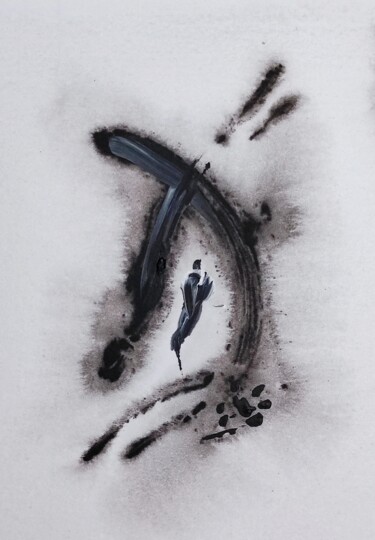 Pittura intitolato "Lambda Laureate" da Milto Sideris, Opera d'arte originale, Acrilico