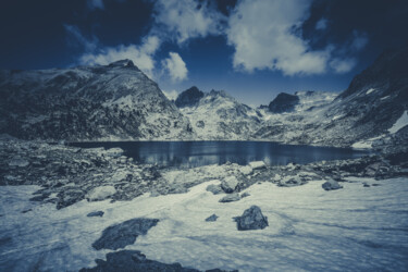 "Mercantour Lac Nègre" başlıklı Fotoğraf Frederic Bos tarafından, Orijinal sanat, Fotoşoplu fotoğrafçılık