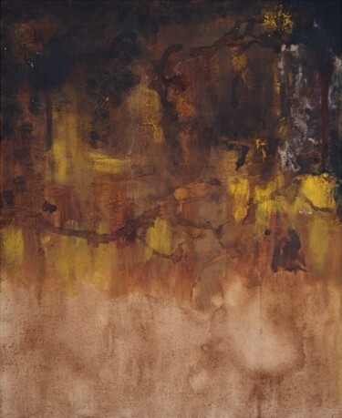 SEDIMENT OF LIGHT Painting titled "SEDIMENT OF LIGHT" by Florent Carayon, Original Artwork, Acrylic Mounted on Wood Stretcher frame