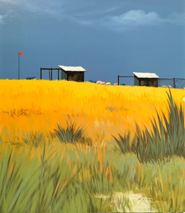 Pittura intitolato "Forte dei Marmi -95" da Gio Mondelli, Opera d'arte originale, Acrilico