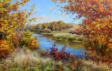 Autumn Colors 绘画 标题为“Autumn Colors” 由Serhii Kapran, 原创艺术品, 油