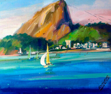 Rio de Janeiro - A "Rio de Janeiro - A" başlıklı Tablo Eduardo Marques De Jesus tarafından, Orijinal sanat, Akrilik