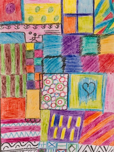 Pintura titulada "Emotions" por Ninel Ponoma, Obra de arte original, Cera