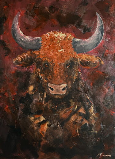 绘画 标题为“Mars. Horn of Desti…” 由Dmitry Yerokhin, 原创艺术品, 丙烯 安装在artwork_cat.上