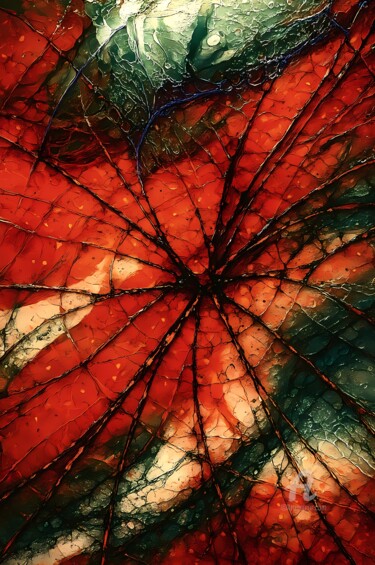 Digital Arts titled "Abstract Porcelain…" by Vincent Litoux, Original Artwork, AI generated image