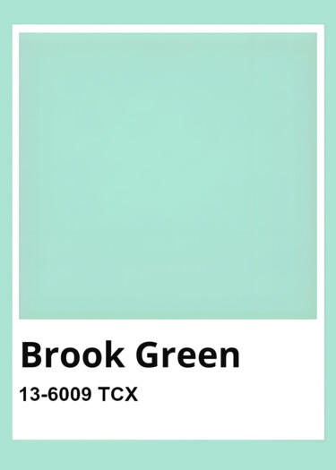 "Ethereal Brook Gree…" başlıklı Dijital Sanat 春宇 关 tarafından, Orijinal sanat, AI tarafından oluşturulan görüntü Karton üzer…