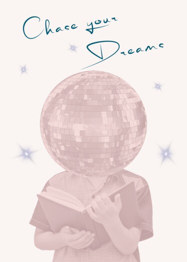 数字艺术 标题为“Sparkling Dreams: P…” 由春宇 关, 原创艺术品, AI生成的图像 安装在纸板上