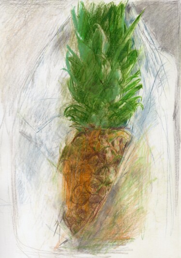 ananas products series Σχέδιο με τίτλο "ananas products ser…" από Alexander Pogorzhelsky, Αυθεντικά έργα τέχνης, Μολύβι