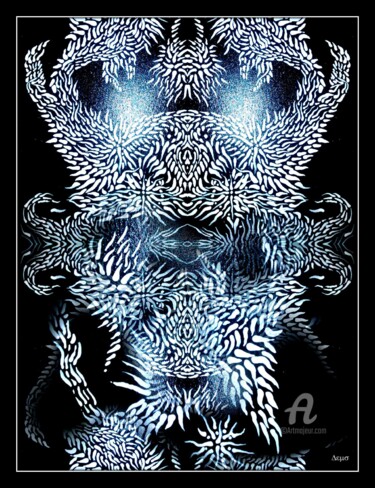téléMagic Digital Arts titled "téléMagic" by Jean Philippe Desmoulins, Original Artwork, Acrylic