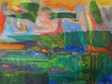 Confinis 06 Painting titled "Confinis 06" by Girolamo Santulli, Original Artwork, Acrylic
