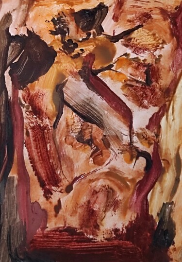 "Caramel and chocola…" başlıklı Tablo Milto Sideris tarafından, Orijinal sanat, Akrilik