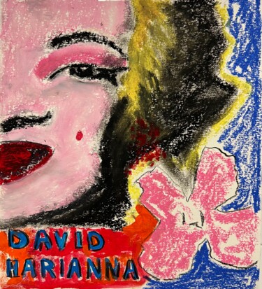 "Warhol Interpretact…" başlıklı Tablo David Harianna tarafından, Orijinal sanat, Pastel