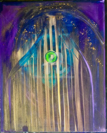 Message de Paix Peinture intitulée "Message de Paix" par Nathalie Bellanger, Œuvre d'art originale, Acrylique