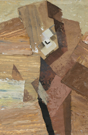 Pittura intitolato "fields" da Pavel Minchenia, Opera d'arte originale, Gouache