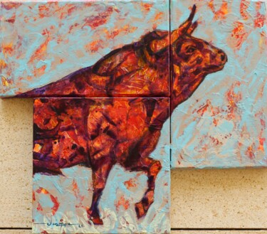 Peinture intitulée "Brío Andaluz" par Andres Mejias, Œuvre d'art originale, Acrylique Monté sur Châssis en bois