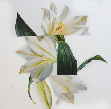 "Lilies of the Madon…" başlıklı Tablo Vasyl Luchkiv tarafından, Orijinal sanat, Petrol